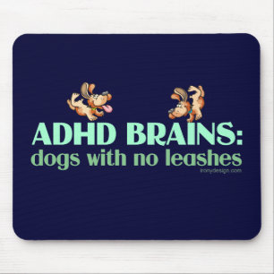 MOUSEPAD CÉREBROS DE ADHD