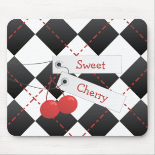 Mousepad Cereja doce Argyle