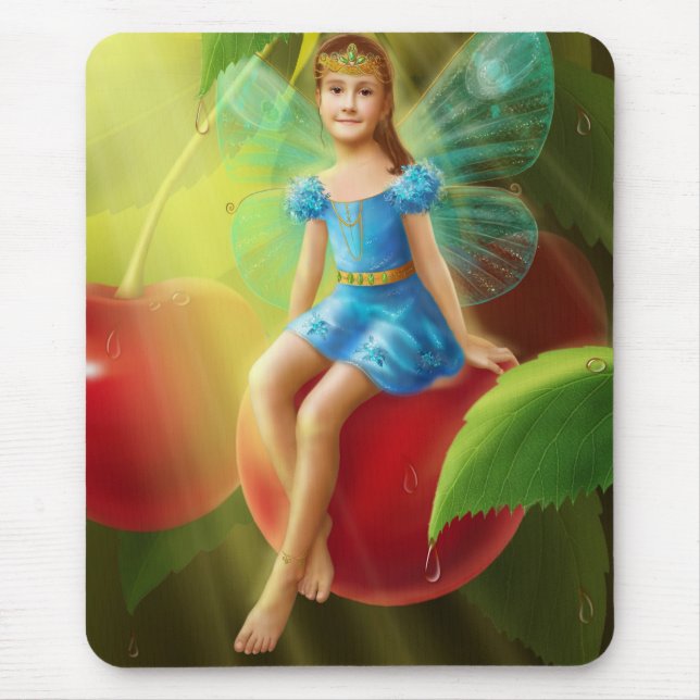 Mousepad "cereja jardim" (Frente)