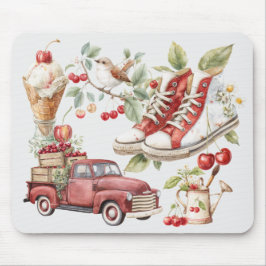 Mousepad Cerejas Doces de Verão