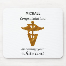 Mousepad Cerimônia de Casaco de Veterinária Escolar