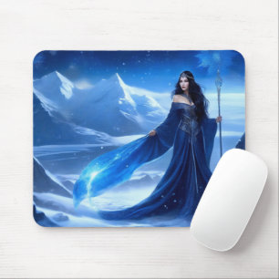 Mousepad Cerveja de Gelo do Floco de Neve de Tundra