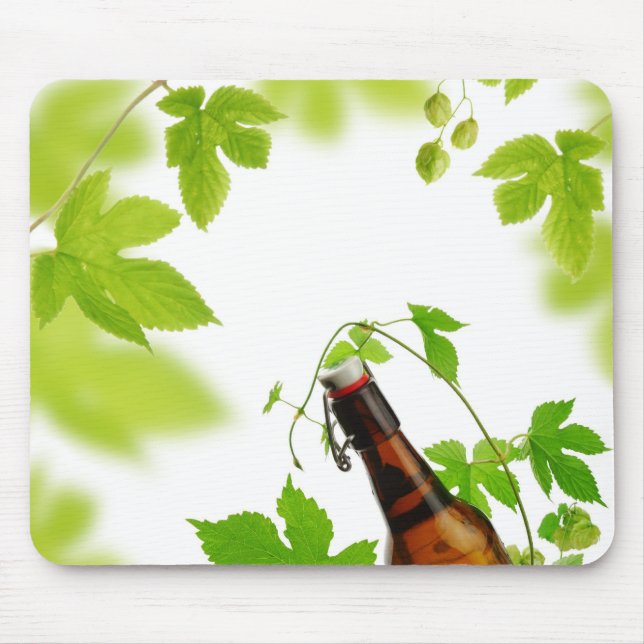 Mousepad Cerveja e saltos frescos (Frente)