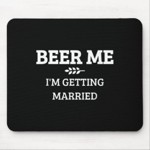 Mousepad Cerveja Me Estou Casando Funny Noivo Solteirão