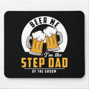 Mousepad Cerveja Para Mim Eu Sou O Padrasto Do Noivo Casame