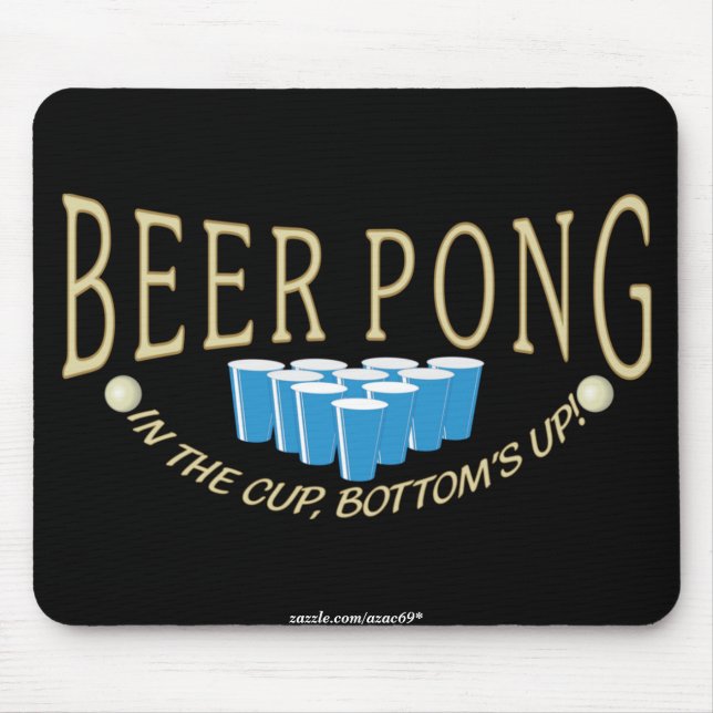 Mousepad Cerveja Pong (Frente)