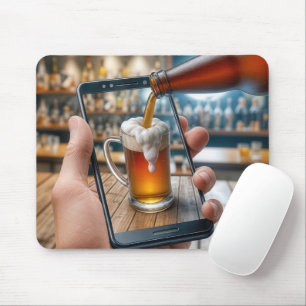 Mousepad Cerveja Portátil No Smartphone