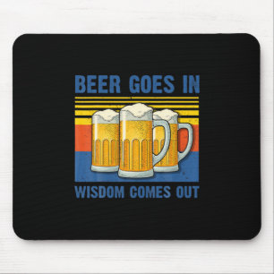 Mousepad Cerveja Sai Na Sabedoria Sai Vintage Aniversário