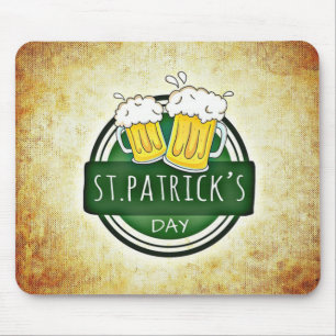 Mousepad Cervejas do Dia de São Patrício