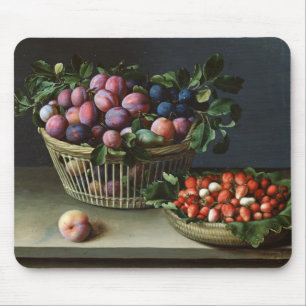 Mousepad Cesta das ameixas e cesta das morangos, 1632