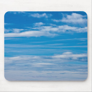 Mousepad Céu Azul com Listras de Nuvem