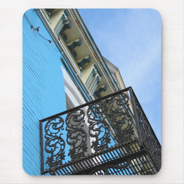 Mousepad Céu Azul e Edifício (Frente)