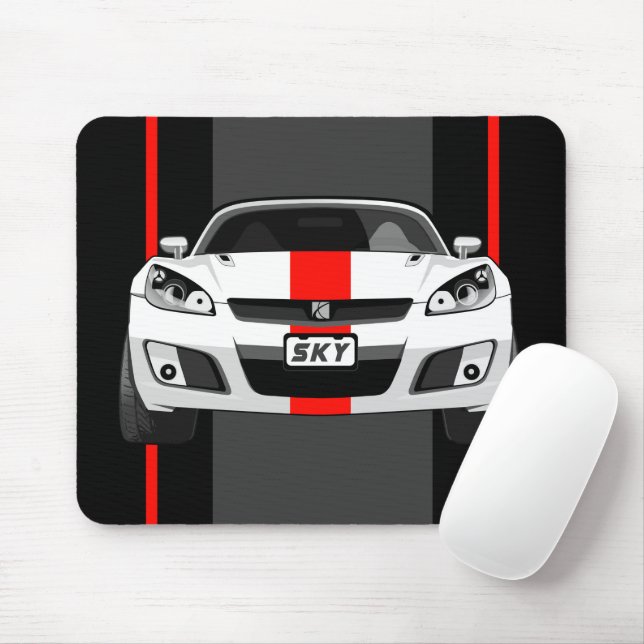 MOUSEPAD CÉU BRANCO (Com mouse)