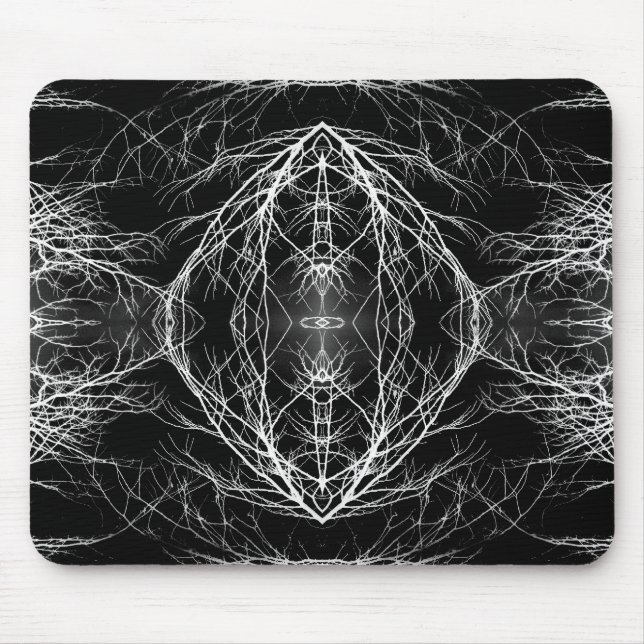 Mousepad Céu Escuro E Galhos De Árvore (Frente)
