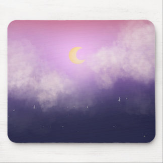 Mousepad Céu noturno roxo