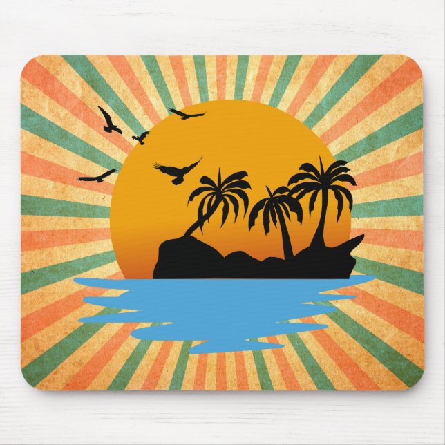 Mousepad Céu retroiluminado em Fogo (Frente)