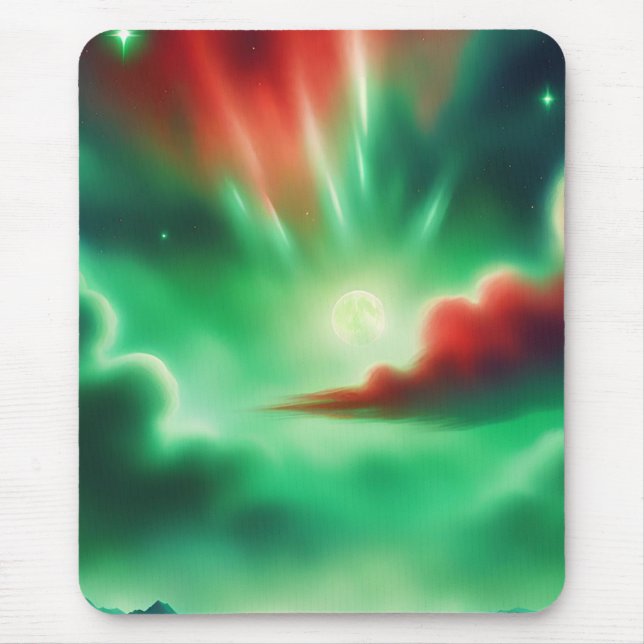 Mousepad céu verde (Frente)