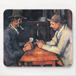 Mousepad Cezanne: Jogador de Cartão