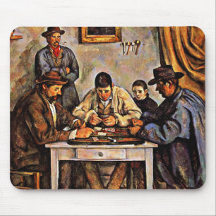 Mousepad Cezanne - Os Jogadores De Cartão-1892