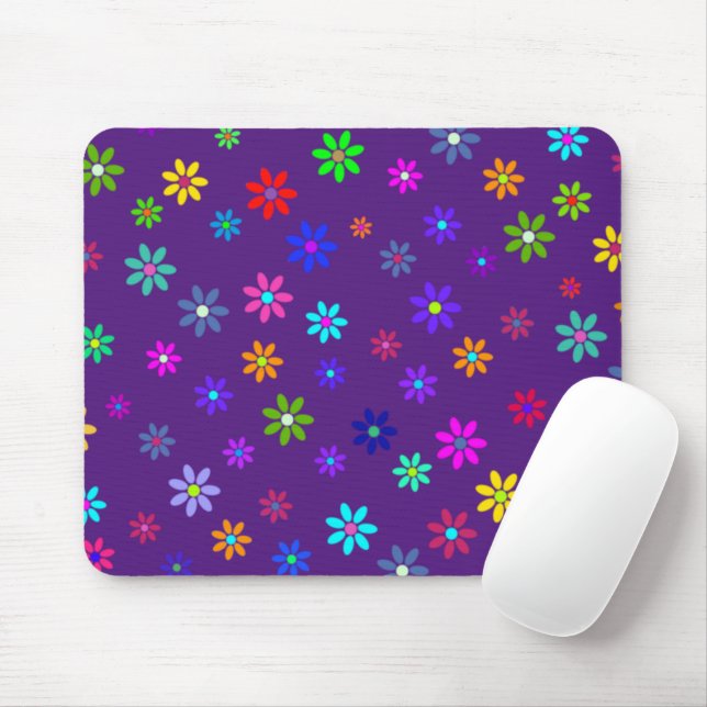 Mousepad Chá de energia da ventoinha - padrão colorido 1 (Com mouse)