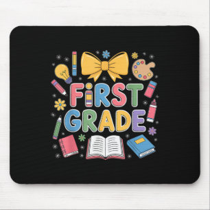 Mousepad Chá de Laço Coquete para Volta às Aulas da Primeir