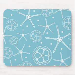 Mousepad Chá de panela de Casamento de Starfish Pearl Branc
