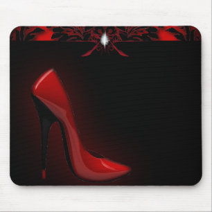 Mousepad chá de panela Stiletto vermelho