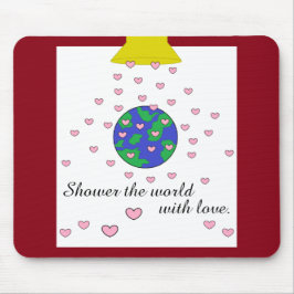 Mousepad Chá o mundo com amor: