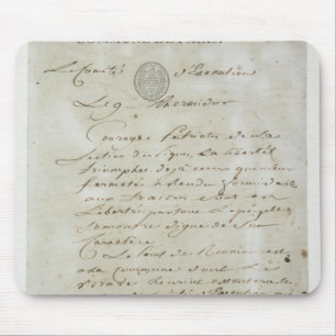 Mousepad Chamada de Maximiliano de Robespierre