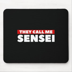 Mousepad Chamam-Me Sensei Martial Arts Karate