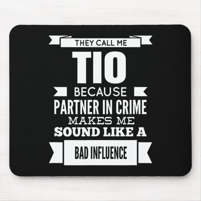 Mousepad Chamam-Me Tio Tio Espanhol Mexicano (Frente)