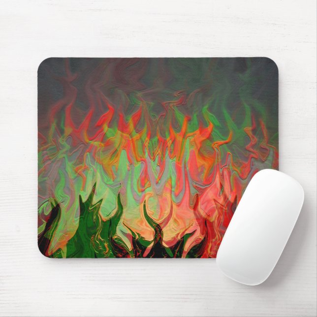 Mousepad Chamas.... (Com mouse)