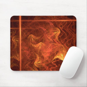 Mousepad Chamas sobre o preto