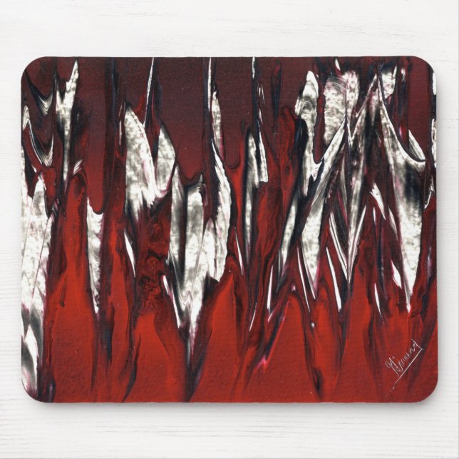 Mousepad Chamas Vermelhas (Frente)