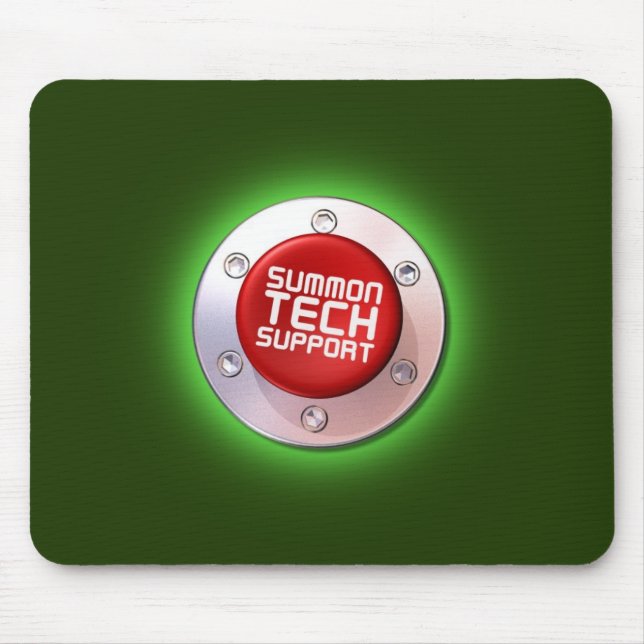 Mousepad Chame o suporte técnico! (Frente)