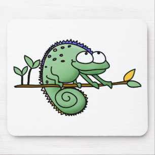Mousepad Chameleon Cute Funny