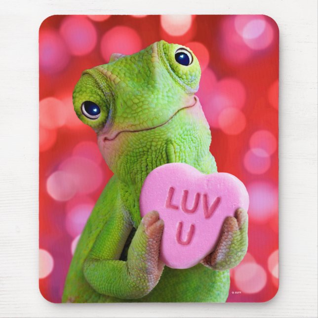 Mousepad Chameleon Heart (Luv U) (Frente)