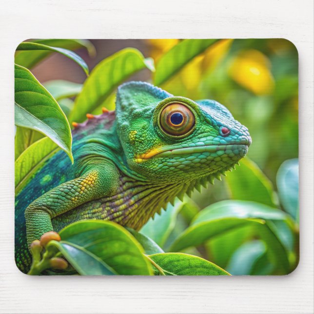 Mousepad Chameleon, lagarto (Frente)
