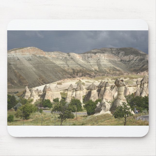 Mousepad Chaminés De Fada Única De Cappadocia, Turquia. (Frente)