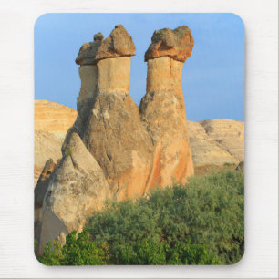 Mousepad Chaminés de Fadas ao Pôr do Sol