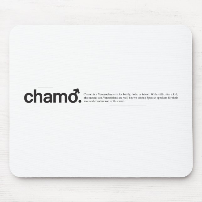Mousepad Chamo (Frente)