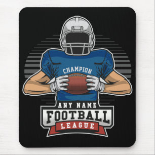 Mousepad Champ da Equipe Personalizada de Jogadores da Liga