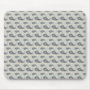 Mousepad Champagne Paisley Pattern