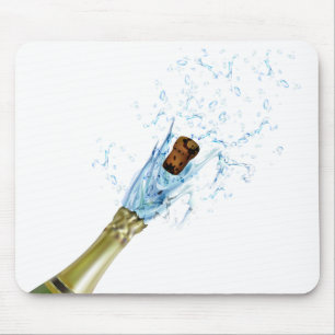 Mousepad Champagne Popping
