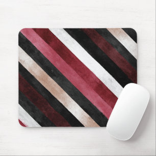 Mousepad Champagne Rosa Vermelho Branco Borgonha Preto List
