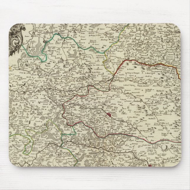 Mousepad Champanhe, França 3 (Frente)