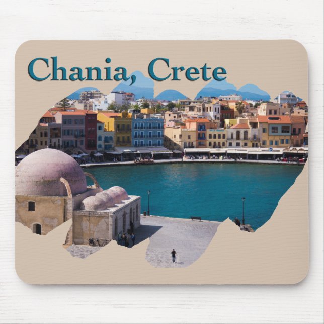 Mousepad Chania, Creta: Porto Veneziano (Frente)