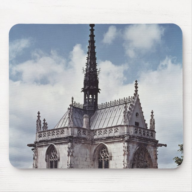 Mousepad Chapelle Santo-Hubert do castelo Amboise (Frente)