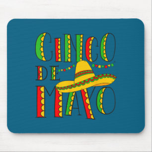 Mousepad Chapéu cinco de maio festa méxico festa mexicano