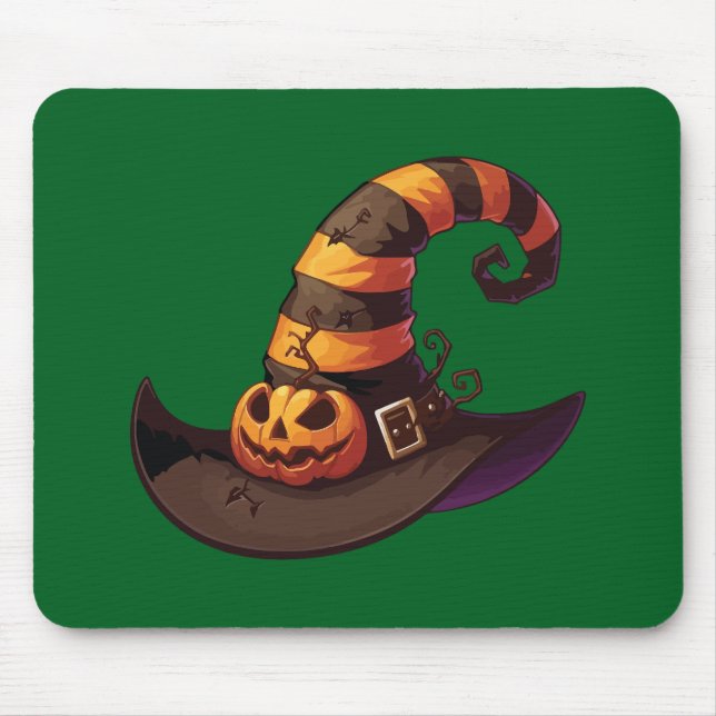 Mousepad Chapéu de bruxa (Frente)